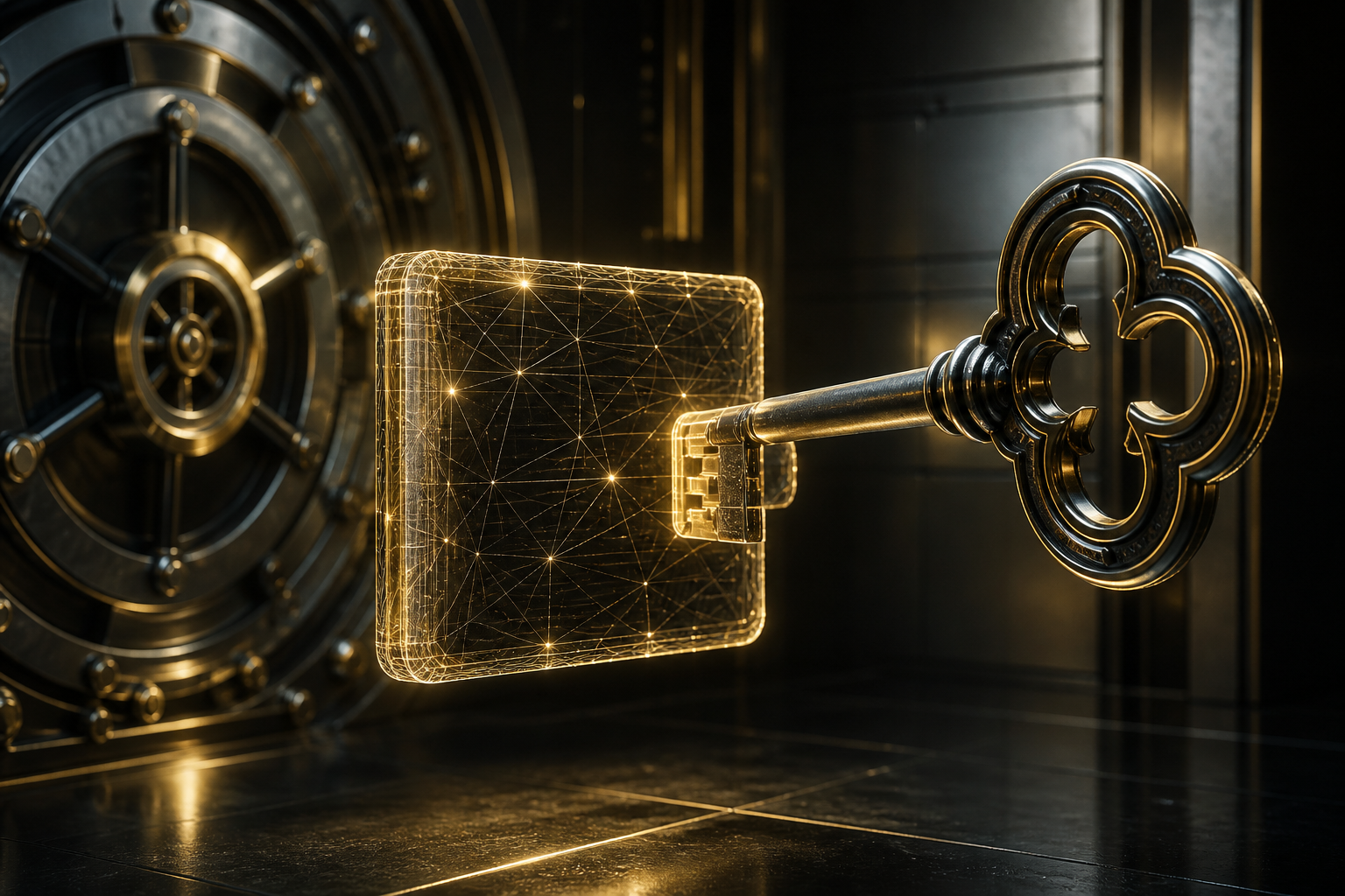 A VaultKey bound to its own onchain account